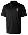 Marjory Stoneman Douglas High School Cutter & Buck Prospect Eco Textured Stretch Recycled Mens Short Sleeve Polo BL_MANN_HG 1