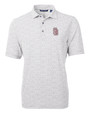Marjory Stoneman Douglas High School Cutter & Buck Virtue Eco Pique Botanical Print Recycled Mens Polo POL_MANN_HG 1