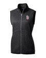 Marjory Stoneman Douglas High School Cutter & Buck Mainsail Sweater Knit Womens Full Zip Vest CCH_MANN_HG 1