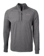 Marjory Stoneman Douglas High School -  Cutter & Buck Adapt Eco Knit Heather Mens Big & Tall Quarter Zip Pullover BLH_MANN_HG 1