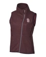 Marjory Stoneman Douglas High School Cutter & Buck Mainsail Sweater Knit Womens Asymmetrical Vest BRH_MANN_HG 1