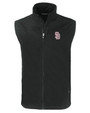 Marjory Stoneman Douglas High School Cutter & Buck Charter Eco Recycled Mens Full-Zip Vest BL_MANN_HG 1