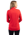 Clique Ice Pique Womens Half Zip Tech Pullover RD PROB_HG 1