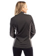 Clique Ice Pique Colorblock Womens Half Zip Tech Pullover BL PROB_HG 1