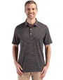Cutter & Buck Forge Eco Fine Line Stripe Stretch  Recycled Mens Polo BLWH_PRO_HG 