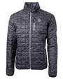 San Diego Padres Mono Cutter & Buck Rainier PrimaLoft® Mens Eco Insulated Full Zip Printed Puffer Jacket BL_MANN_HG 1