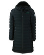 New York Jets Cutter & Buck Mission Ridge Repreve Eco Insulated Womens Long Puffer Jacket BL_MANN_HG 1