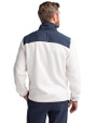 St. Louis Cardinals Mono Cutter & Buck Cascade Eco Sherpa Mens Big & Tall Fleece Jacket Shell/Navy Blue Back