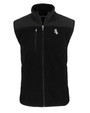 Chicago White Sox Mono Cutter & Buck Cascade Eco Sherpa Mens Big and Tall Fleece Vest BL_MANN_HG 1