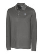 Chicago Cubs Mono Cutter & Buck Advantage Tri-Blend Pique Mens Big and Tall Long Sleeve Polo EG_MANN_HG 1