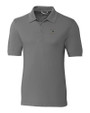 South Florida Bulls Swinging Rocky Cutter & Buck Advantage Eco Tri-Blend Pique Mens Big and Tall Polo Elemental Grey Mannequin