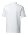 South Florida Bulls Swinging Rocky Cutter & Buck Advantage Eco Tri-Blend Pique Mens Big and Tall Polo White Mannequin Back