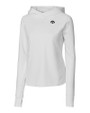 Iowa Hawkeyes Cutter & Buck Womens Traverse Sweatshirt Hoodie White Mannequin