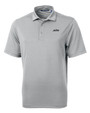 New York Jets Mono Cutter & Buck Virtue Eco Pique Recycled Mens Big and Tall Polo POL_MANN_HG 1