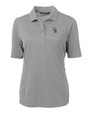 Colorado Rockies Mono Cutter & Buck Virtue Eco Pique Recycled Womens Polo POL_MANN_HG 1