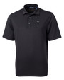 Texas Rangers Mono Cutter & Buck Virtue Eco Pique Recycled Mens Polo BL_MANN_HG 1