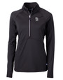 San Diego Padres Mono Cutter & Buck Adapt Eco Knit Stretch Recycled Womens Half Zip Pullover BL_MANN_HG 1