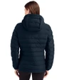 Houston Astro Mono Cutter & Buck Mission Ridge Repreve® Eco Insulated Womens Puffer Jacket Navy Blue Back