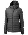 Texas Rangers Mono Cutter & Buck Mission Ridge Repreve® Eco Insulated Womens Puffer Jacket EG_MANN_HG 1