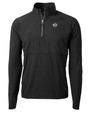 Cincinnati Reds Mono Cutter & Buck Adapt Eco Knit Hybrid Recycled Mens Quarter Zip BL_MANN_HG 1