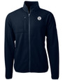 Milwaukee Brewers Mono Cutter & Buck Cascade Eco Sherpa Mens Fleece Jacket NVBU_MANN_HG 1