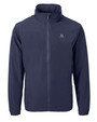 Seattle Mariners Mono Cutter & Buck Charter Eco Knit Recycled Big & Tall Full-Zip Jacket NVBU_MANN_HG 1