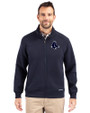 Boston Red Sox Mono Cutter & Buck Roam Epic Versatility Recycled Full Zip Mens Jacket Navy Blue Front