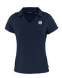 Milwaukee Brewers Mono Cutter & Buck Daybreak Eco Recycled Womens V-neck Polo NVBU_MANN_HG 1