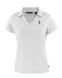  Cutter & Buck Daybreak Eco Recycled Womens V-neck Polo WH_MANN_HG 1