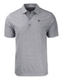 Oakland Athletics Mono Cutter & Buck Forge Eco Heather Stripe Stretch Recycled Mens Polo BLH_MANN_HG 1