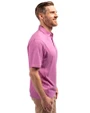 Detroit Tigers Mono Cutter & Buck Forge Eco Stretch Recycled Mens Polo Gelato Heather Side