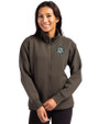 Seattle Mariners Mono Cutter & Buck Roam Epic Versatility Full Zip Recycled Womens Jacket Poplar Front