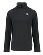 Cleveland Guardians Mono Cutter & Buck Coastline Epic Comfort Eco Recycled Womens Funnel Neck BL_MANN_HG 1