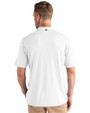 Texas Rangers Mono Cutter & Buck Coastline Epic Comfort Recycled Mens Polo White Back