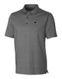 Penn State Nittany Lions Cutter & Buck Forge Heathered Stretch Mens Polo Charcoal Heather Mannequin
