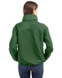 New York Jets Cutter & Buck Charter Eco Recycled Womens Full-Zip Jacket Hunter Green Back