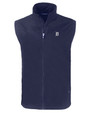 Detroit Tigers Mono Cutter & Buck Charter Eco Full-Zip Mens Big & Tall Vest NVBU_MANN_HG 1