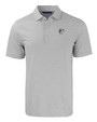 Baltimore Orioles Mono Cutter & Buck Forge Eco Double Stripe Stretch Recycled Mens Big &Tall Polo POLWH_MANN_HG 1