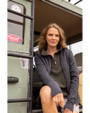 Cutter & Buck Peshastin Fleece Recycled Womens Full Zip Jacket Black Heather Lifestyle 2