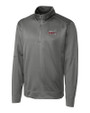 Lansing Lugnuts Clique Helsa Performance Mens Half Zip Pullover Sweatshirt Titan Mannequin