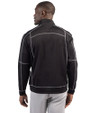 Fresno Grizzlies Clique Helsa Performance Mens Half Zip Pullover Sweatshirt Black Back