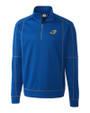 Akron RubberDucks Clique Helsa Performance Mens Half Zip Pullover Sweatshirt Royal Blue Mannequin