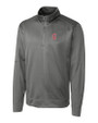 Greenville Drive Clique Helsa Performance Mens Half Zip Pullover Sweatshirt Titan Mannequin