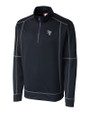 Scranton/Wilkes-Barre RailRiders Clique Helsa Performance Mens Half Zip Pullover Sweatshirt Dark Navy Mannequin
