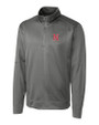 Nashville Sounds Clique Helsa Performance Mens Half Zip Pullover Sweatshirt Titan Mannequin