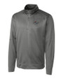 Rocket City Trash Pandas Clique Helsa Performance Mens Half Zip Pullover Sweatshirt Titan Mannequin