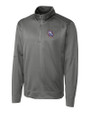 New Hampshire Fisher Cats Clique Helsa Performance Mens Half Zip Pullover Sweatshirt Titan Mannequin