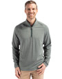 Cutter & Buck Peshastin Eco Fleece Recycled Mens Half Zip Pullover HH PRO_HG 1