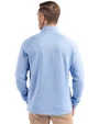  Las Vegas Raiders Mono Cutter & Buck Peshastin Fleece Recycled Mens Half Zip Pullover Atlas Heather Back