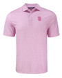 San Diego Padres City Connect Cutter & Buck Pike Eco Diamond Dot Print Recycled Mens Polo GEL_MANN_HG 1